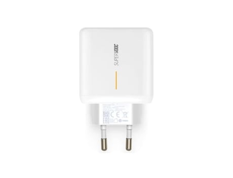 Cargador 65W Fast Charge 6.5A Vooc 2.0 Usb para Oppo Reno7 Lite PHONECARE Blanco
