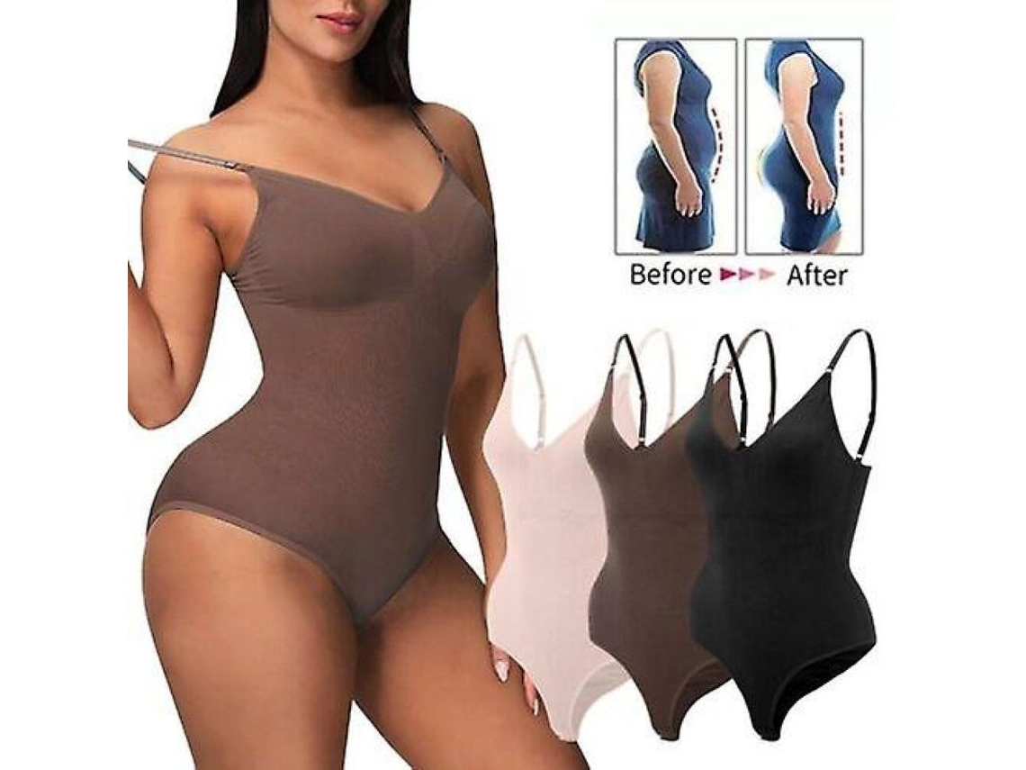 Faja Moldeadora Sin Costuras Para Mujer Con Soporte Para Glúteos Y Control Abdominal. Ropa Interior Reductora.