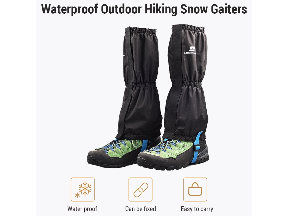 Protectores De Piernas Impermeables Para Nieve, Senderismo, Montañismo, Para Hombres Y Mujeres.