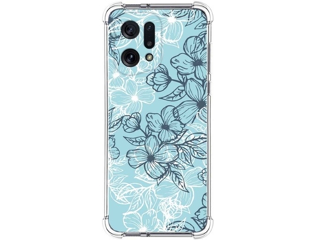 Carcasa para Oppo Find X5 5G TUMUNDOSMARTPHONE Dibujos Antigolpes Flores 03 Multicolor