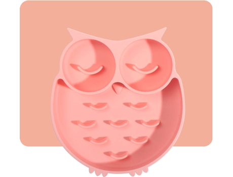 Comedero para Perros y Gatos OHPA Rosa (Silicona)