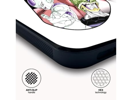 Funda Oficial Dragon Ball Freeza Cell Buu Warner para Xiaomi Redmi Note 10 5G Cn PHONECASES3D Piel Sintética Negro