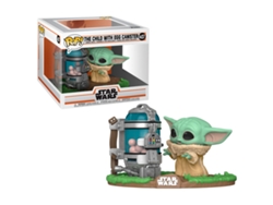 Figura Pop Star Wars El Mandaloriano Niño Con Contenedor B.active