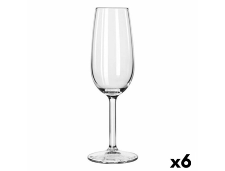 Copa de champán ROYAL LEERDAM Spring Cristal 200 ml (6 Unidades) (20 cl)