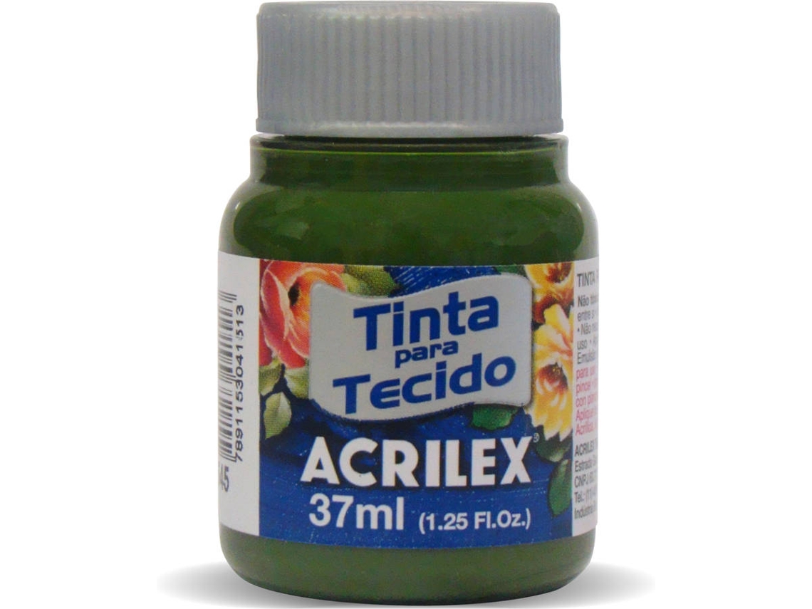 Tinta de Tela Mate Acrilex Verde Oliva (04140/545 37ml)