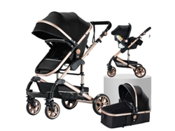 Cochecito de bebé, diseño ligero, plegado compacto, XR008-BG