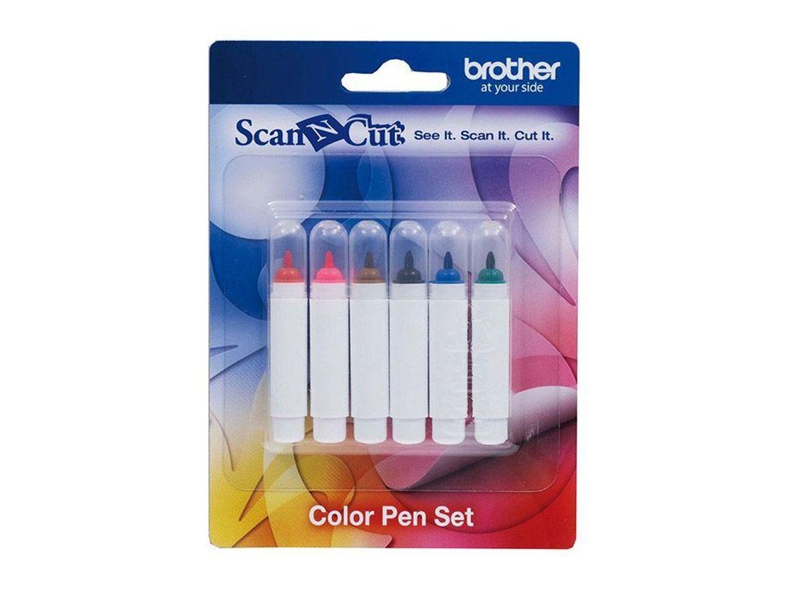 Kit 6 lápices de colores indelebles para ScanNCut