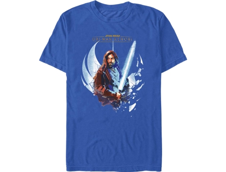 Camiseta Unisexo DEEPSTONE Obi-Wan Kenobi Star Wars Real (M)