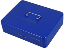 Caja Metálica Para Dinero Con Cerradura De Llave Extraíble Para Una Mejor Organización - Caja Portátil Segura