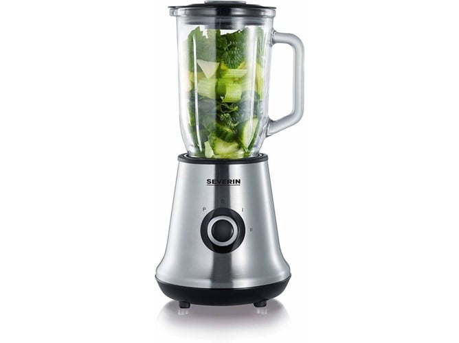 Batidora de Vaso SEVERIN SM3734 (500 W - 1 L - Inox)