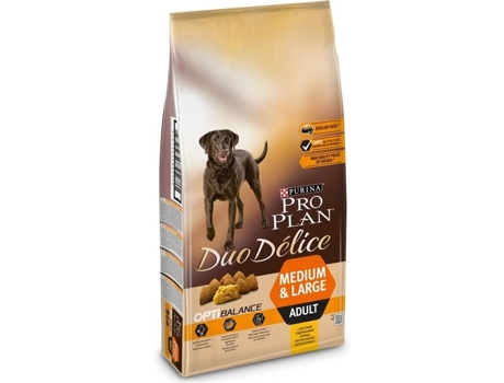 Pienso para Perros PURINA Pro Plan (10Kg - Seco - Razas Medianas - Sabor: Pollo y Arroz)