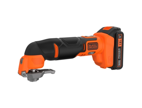 BLACK & DECKER BDCOS18D1K-QW Multi herramienta oscilante 18V 2Ah con maletín