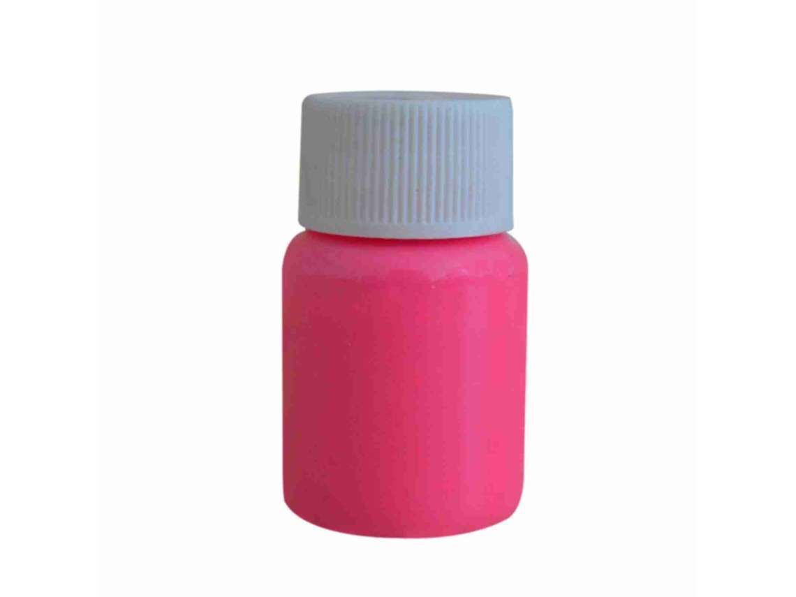 Pintura acrílica fluorescente luminosa para manualidades