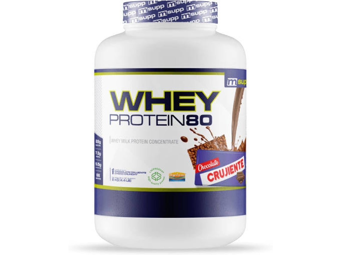 Whey Protein80 - 2 Kg Chocolate Crujiente Masmusculo