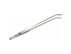 Pinzas Curvas Largas De Acero Inoxidable 27cm Para Acuario Plantas Vivas