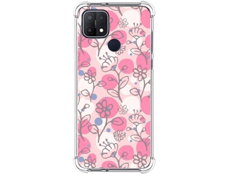 Carcasa Oppo A15 TUMUNDOSMARTPHONE Dibujos Antigolpes Flores 07 Multicolor