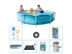 Intex Piscina Com Estrutura Redonda - 305x76 Cm - 7-peças S37