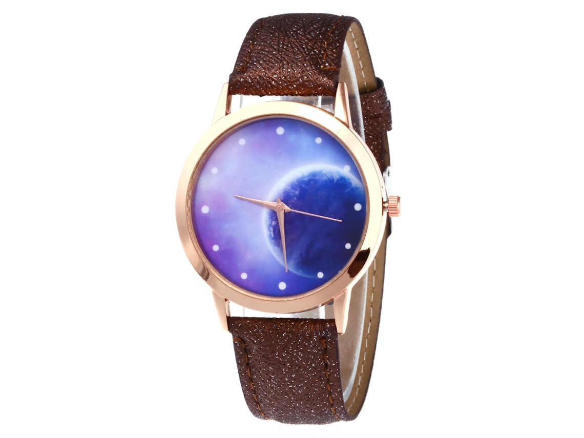 Reloj De Pulsera De Cuarzo Elegante E Informal Para Mujer, Regalo De Moda, Color Marrón.