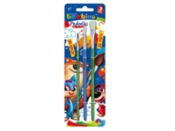 Set De 3 Pinceles Para Pintura Y Pegamento, Bambino