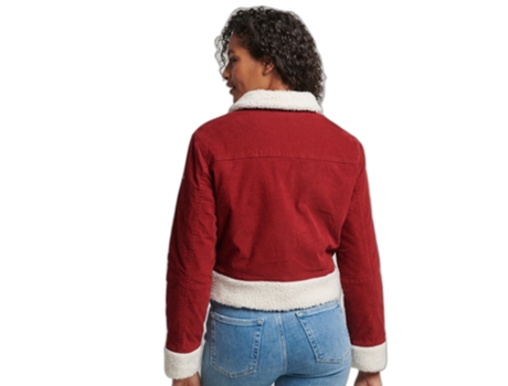 Abrigo para Mujer SUPERDRY (XL - Poliéster - Multicolor)
