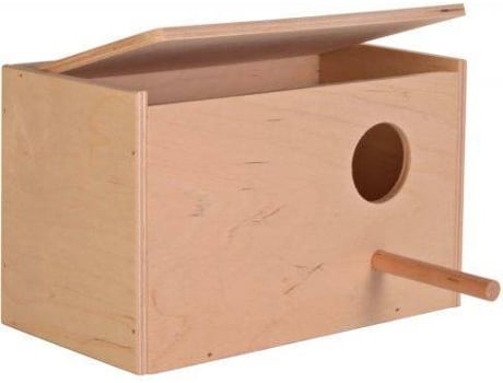 Caseta para Cacatúas TRIXIE (30x20x20cm - Madera)