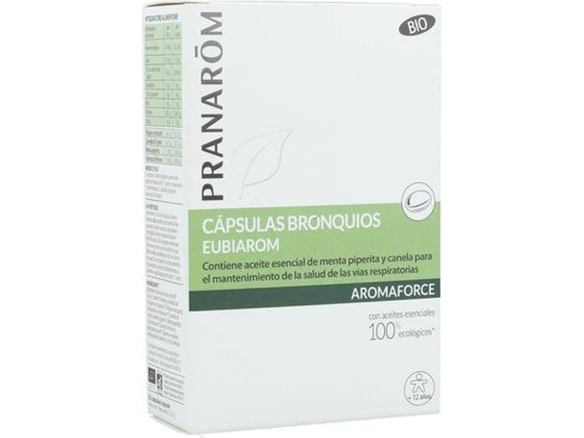 Aceite Essencial PRANAROM Bio Bronchi Capsules (30 cápsulas)