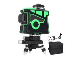 Nivel Láser De 12 Líneas Con Haz Verde, Autonivelante 3d, Ip54, Herramienta De Precisión.