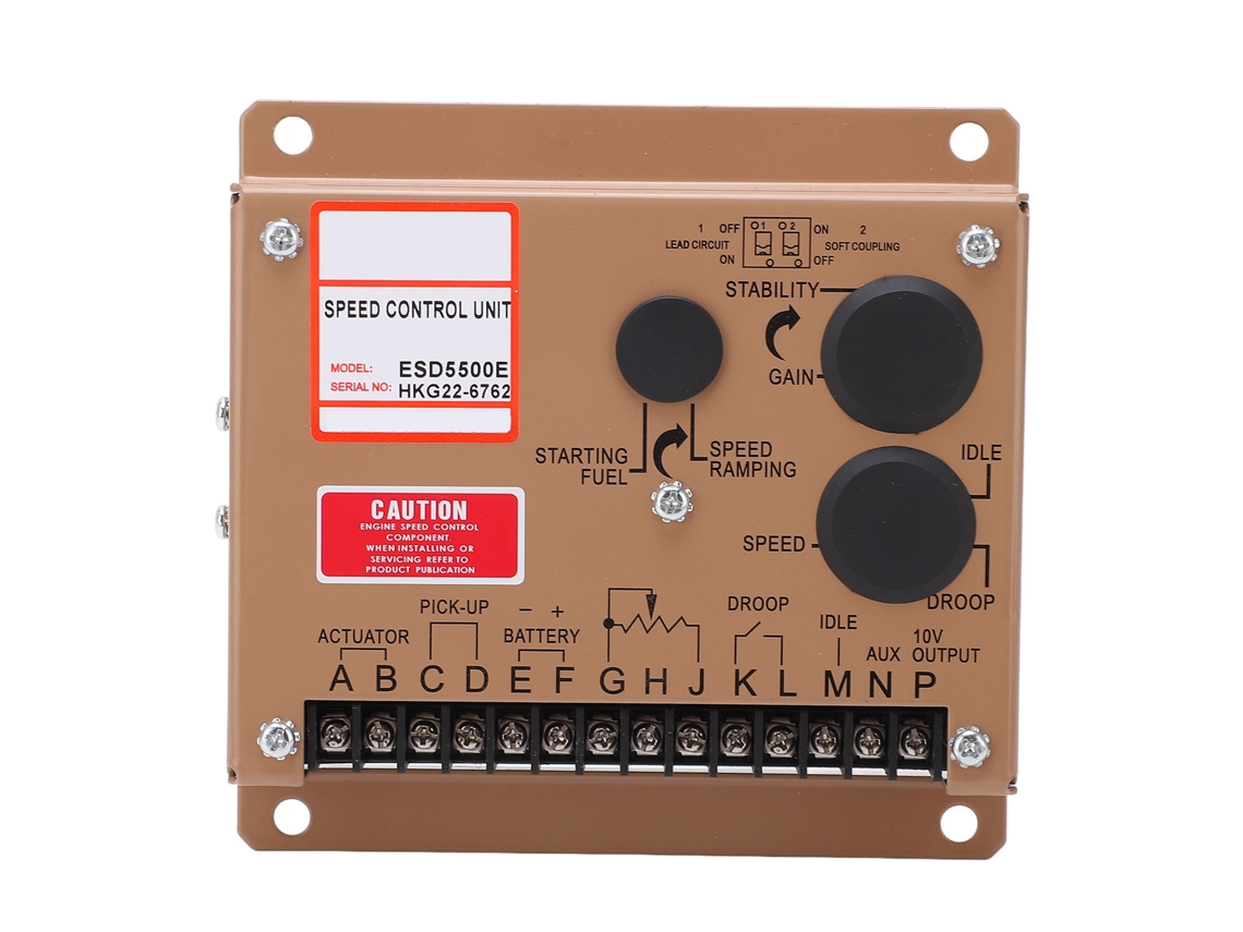 Regulador Electrónico Esd5500e Para Control De Velocidad De Generador Diésel 12v 24vdc