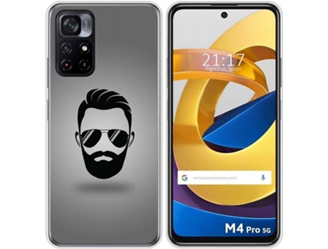 Carcasa Xiaomi POCO M4 Pro 5G TUMUNDOSMARTPHONE Barba Multicolor