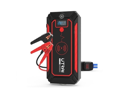 Cargador de batería portátil inalámbrico de carga pantalla LCD dispositivo de arranque de coche 2500A 10W UTRAI Jstar 4-Jump Starter UTRAI
