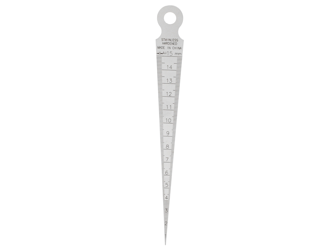Calibre Cónico De 1-15 Mm Cb02, Acero Inoxidable, Herramienta Estándar Para Inspección De Orificios En Pulgadas Y Milímetros.
