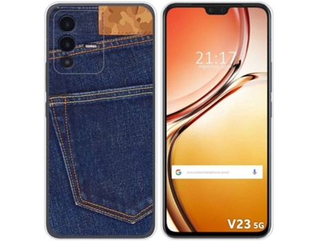 Carcasa para Vivo V23 5G TUMUNDOSMARTPHONE Dibujos Vaquero Multicolor
