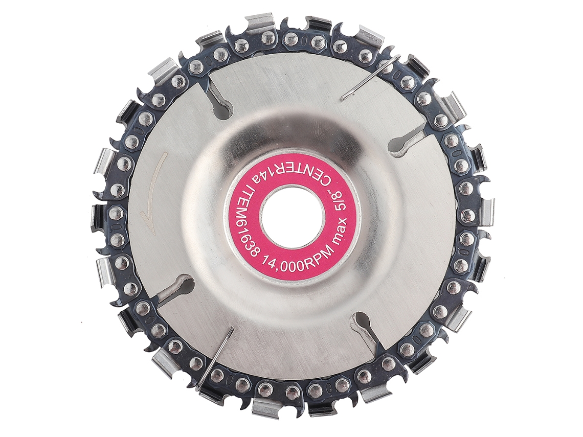 2026velora-Disco De Cadena Para Amoladora De Ângulo 100/115mm 22 Dentes Para Tallado De Madeira 4 Polegadas
