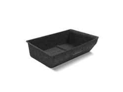 Caja de almacenamiento de la consola central - MY Tela de fieltro Caja de almacenamiento debajo del asiento