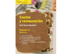 Libro Cocina Y Restauración. Volumen Ii de José Torres Barzabal (Español)