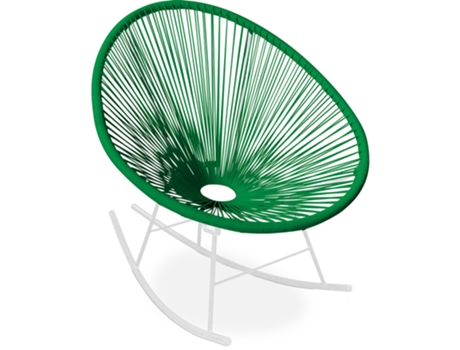 Silla de Exterior Silla de Jardín Mecedora Nueva Edición Acapulco 90x74x76cm ACAPULCO STYLE