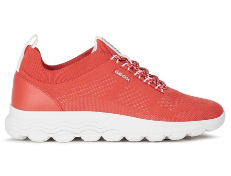 Zapatillas GEOX Spherica Mujer (39 - Rojo)