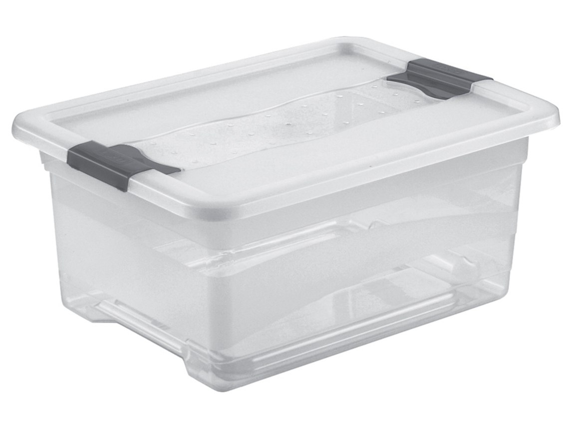 Keeper Cornelia Caja de almacenamiento 12 litros transparente KEEEPER