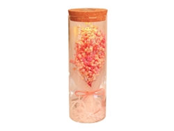 Decoración de flores secas con ramo de flores estrelladas y luces para regalos de cumpleaños y fiestas. JEIIBRZUI