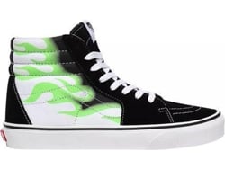 Zapatillas VANS Cuero de Gamuza Hombre (42 - Negro)