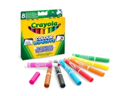 Crayola Marcadores Laváveis Quadro Branco 8 Unidades