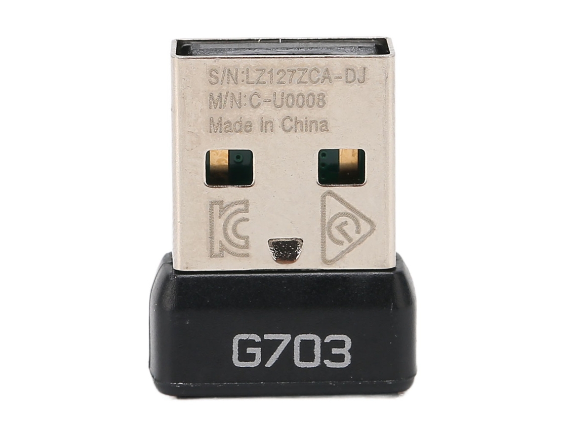 Receptor De Mouse Usb Para Logitech G703 Lightspeed Adaptador Sem Fio 2.4g Portátil Substituição