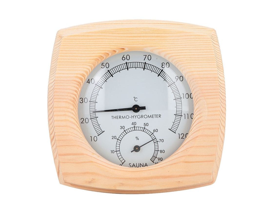 Termómetro higrómetro digital para sauna - Temperatura y humedad