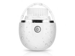 Cepillo Facial Vibratorio Sónico Con 3 Modos, Carga Inalámbrica, Resistente Al Agua, Blanco.