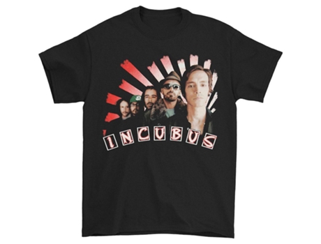 Camiseta ROCKINSTONE Incubus Letter Boxes Tour (S)