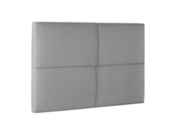 Cabecero Tapizado Sicilia 90x60 Cm Color Gris Claro
