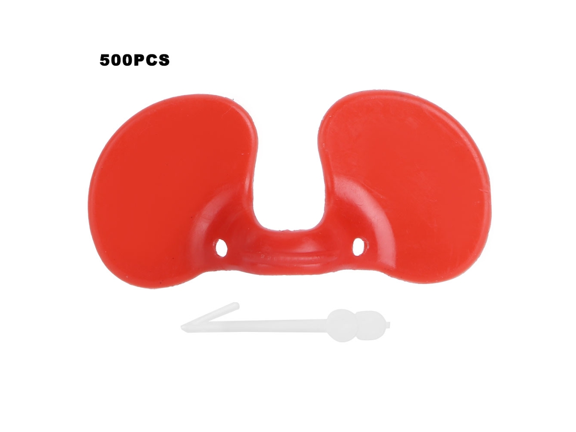 Gafas antiimágenes Primerox 500 con tapas rojas para pollos | Sin marca
