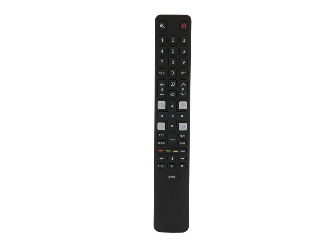 Control Remoto Por Voz Tcl Para Televisores Lcd 49p3cf Y 55p3cf. Botones De Acceso Rápido. Material Abs Duradero.
