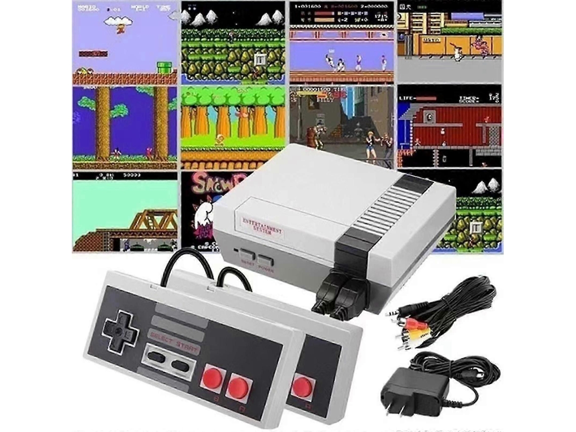 Consola de juegos retro con 620 videojuegos, salida AV y HDMI, Plug and Play, Mini sistema de entretenimiento de edición clásica para adultos y niños GOKOCO