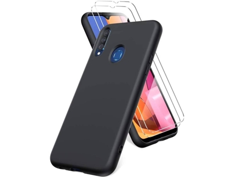 Carcasa Samsung Galaxy A20S HONGWE. Negro